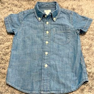 Boys short sleeve Crewcuts button up.